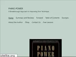 Sites similar to pianopower.com