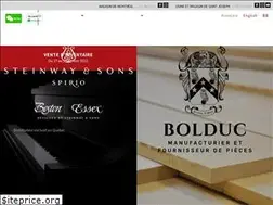 Sites similar to pianosbolduc.com