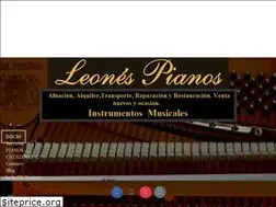 Sites similar to pianosleones.com