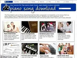 Sites similar to pianosongdownload.com