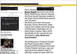 Sites similar to pianoteacher.ca