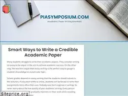 Sites similar to piasymposium.com