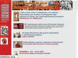 Sites similar to piattaformacomunista.com