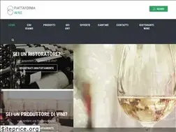 Sites similar to piattaformawine.it