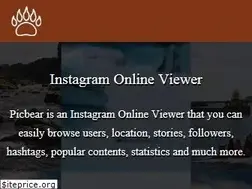 Sites similar to picbear.org