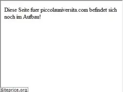 Sites similar to piccolauniversita.com
