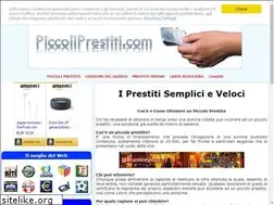 Sites similar to piccoliprestiti.com