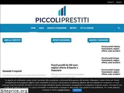 Sites similar to piccoliprestitisulweb.it