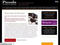 Sites similar to piccolorestaurant.net