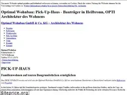 Sites similar to pick-up-haus.de