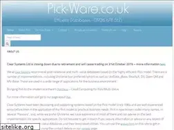 Sites similar to pick-ware.co.uk