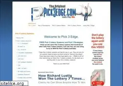 Sites similar to pick3edge.com