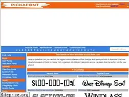 Sites similar to pickafont.com