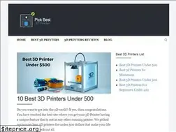 Sites similar to pickbest3dprinterunder500.com