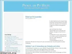 Sites similar to pickelampohilfe.de