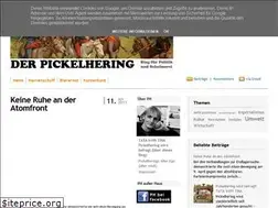 Sites similar to pickelhering-online.de
