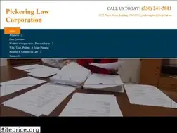 Sites similar to pickeringlawoffice.com