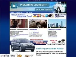 Sites similar to pickeringlocksmithmaster.ca