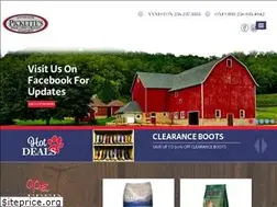 Sites similar to pickettesfeedandpet.com