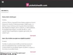 Sites similar to pickettshealth.com