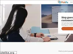 Sites similar to pickfu.com