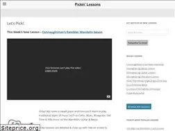 Sites similar to pickinlessons.com