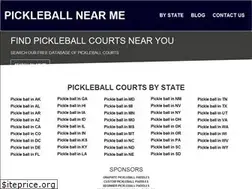 Sites similar to pickleball-near-me.com
