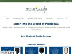 Sites similar to pickleballlane.com