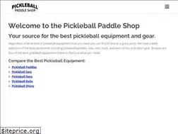 Sites similar to pickleballpaddleshop.com