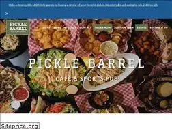 Sites similar to picklebarrelcafe.com