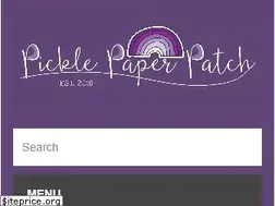 Sites similar to picklepaperpatch.com
