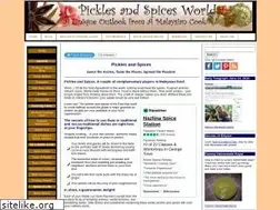 Sites similar to pickles-and-spices.com