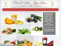 Sites similar to pickmixjuicebar.com