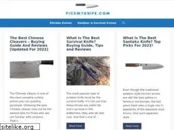 Sites similar to pickmyknife.com