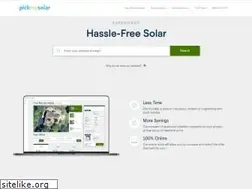 Sites similar to pickmysolar.com