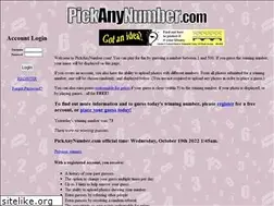 Sites similar to picknumber.com