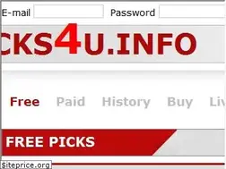 Sites similar to picks4u.info