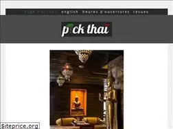 Sites similar to pickthairestaurant.com
