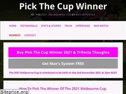 Sites similar to pickthecupwinner.com.au