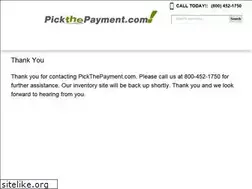 Sites similar to pickthepayment.com