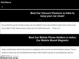 Sites similar to pickthis.in