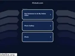 Sites similar to pickuki.com