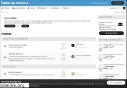 Sites similar to pickupforum.de