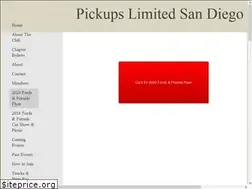 Sites similar to pickupslimitedsandiego.com