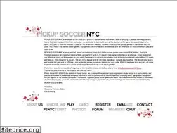 Sites similar to pickupsoccernyc.org