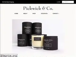 Sites similar to pickwickandco.com