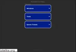 Sites similar to pickwin.football