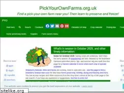 Sites similar to pickyourownfarms.org.uk