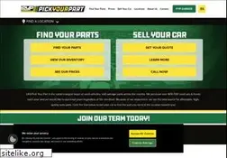 Sites similar to pickyourpart.com