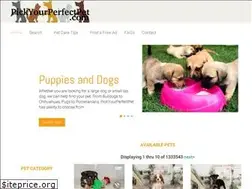 Sites similar to pickyourperfectpet.com